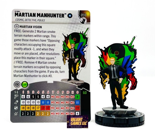 Heroclix martian manhunter - heroclix,