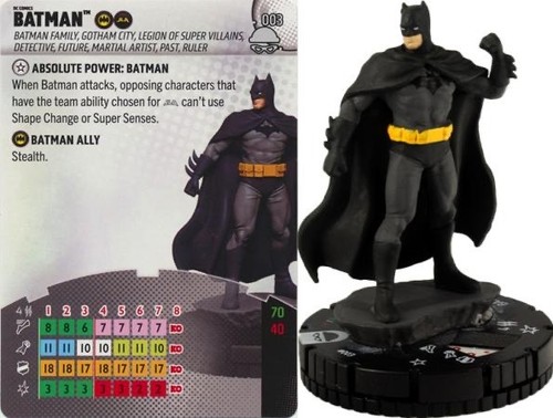 Heroclix notorious batman - dc,